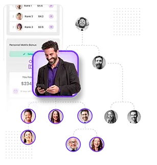 Alcanza el exito en mercadeo en redes aprovechando herramientas avanzadas para hacer crecer tu equipo, maximizar tus ganancias y simplificar tu camino hacia la libertad financiera.